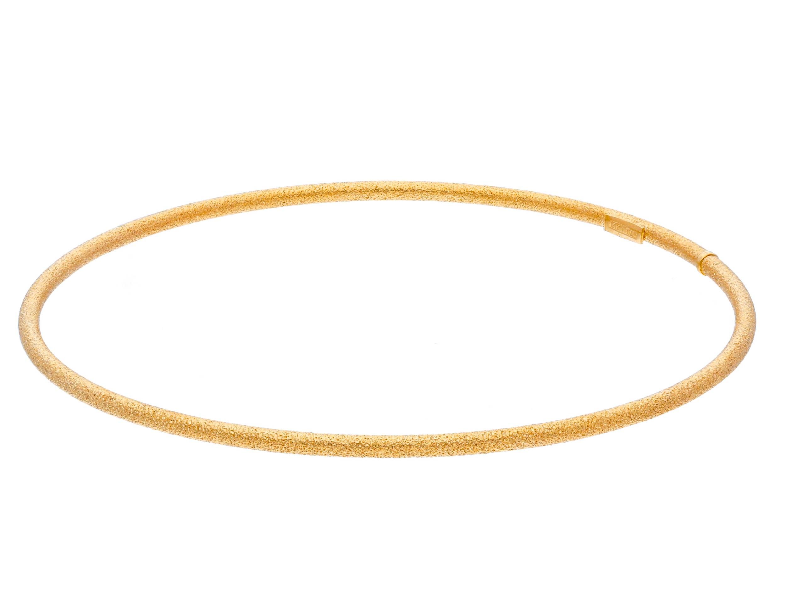 Golden bracelet k14 (code S235112)